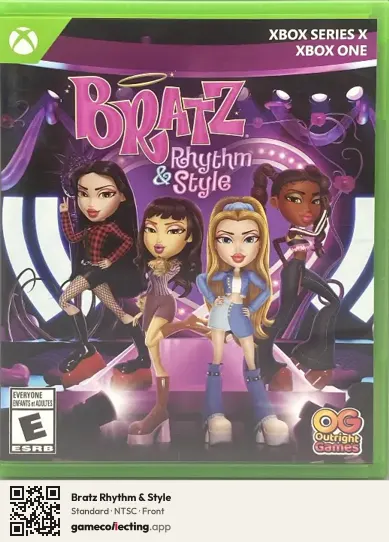 Bratz Rhythm & Style Xbox One, NTSC box front