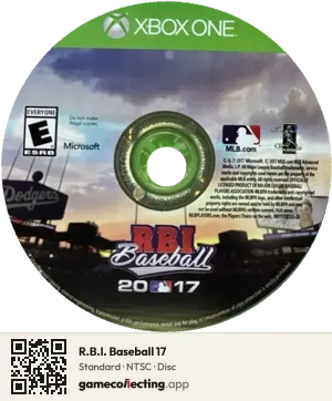 R.B.I. Baseball 17 Xbox One, NTSC disc