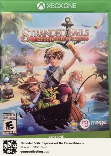 Stranded Sails: Explorers of the Cursed Islands Xbox One, NTSC box front