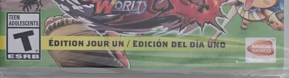 One Piece: Unlimited World Red, the ESRB box on its front