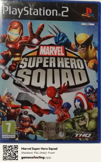 Marvel Super Hero Squad PlayStation 2, Italy box front