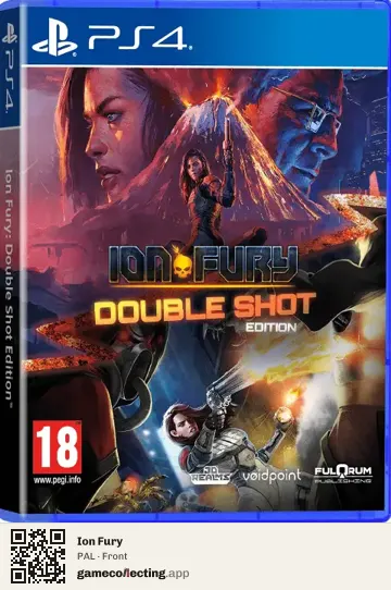 Ion Fury PlayStation 4, PAL box front