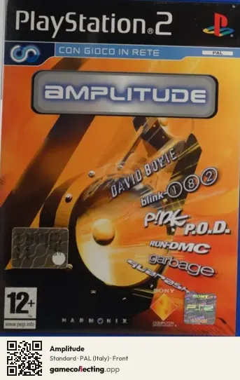 Amplitude PlayStation 2, Italy box front