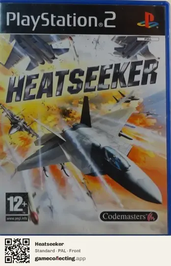 Heatseeker PlayStation 2, PAL box front