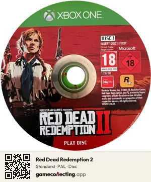 Red Dead Redemption 2 Xbox One, PAL disc
