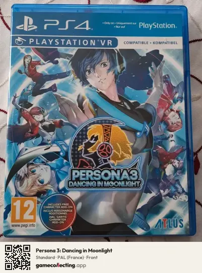 Persona 3: Dancing in Moonlight PlayStation 4, France box front