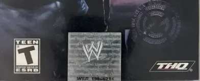 WWE SmackDown! vs. Raw 2006, the ESRB box on its front