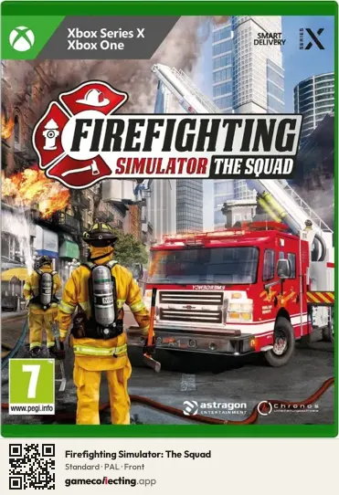 Firefighting Simulator: The Squad Xbox Series X, PAL box front