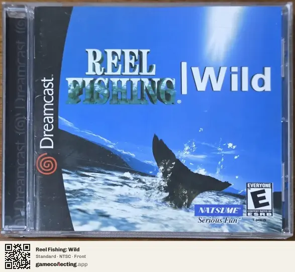 Reel Fishing: Wild Sega Dreamcast, NTSC box front