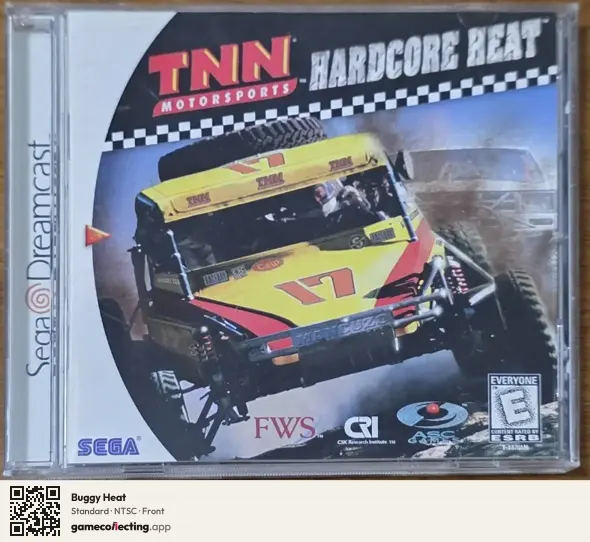 Buggy Heat Sega Dreamcast, NTSC box front