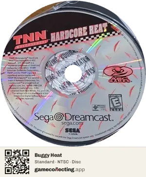 Buggy Heat Sega Dreamcast, NTSC disc