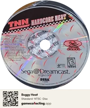 Buggy Heat Sega Dreamcast, NTSC disc