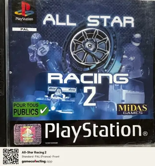 All-Star Racing 2 PlayStation, France box front