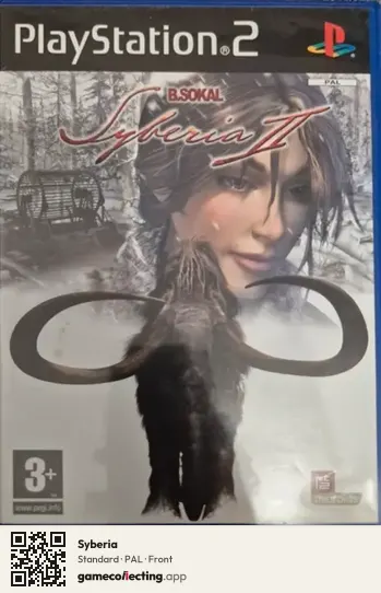 Syberia PlayStation 2, PAL box front
