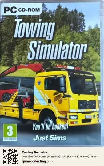 Towing Simulator Computer, United Kingdom box front