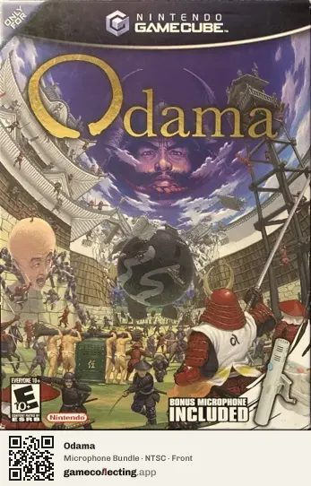 Odama Nintendo GameCube, NTSC box front