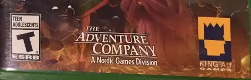 The Book of Unwritten Tales 2, the ESRB box on its front