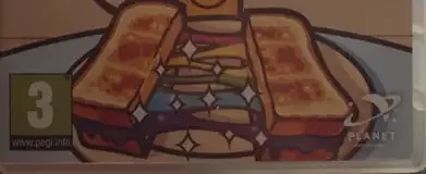 Cooking Mama: Cookstar, the PEGI square on its front