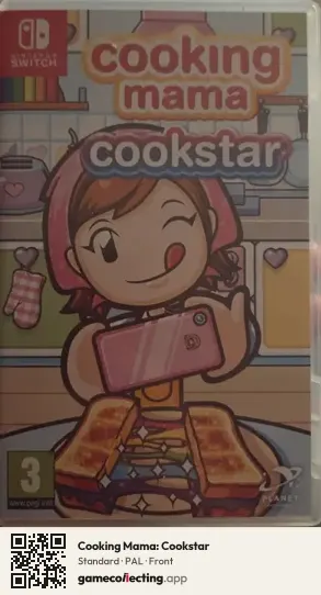 Cooking Mama: Cookstar Nintendo Switch, PAL box front