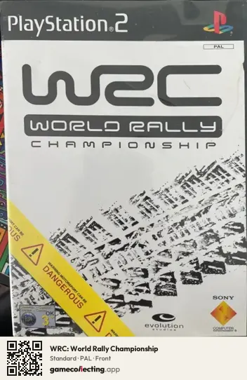 WRC: World Rally Championship PlayStation 2, PAL box front