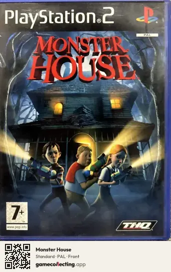 Monster House PlayStation 2, PAL box front