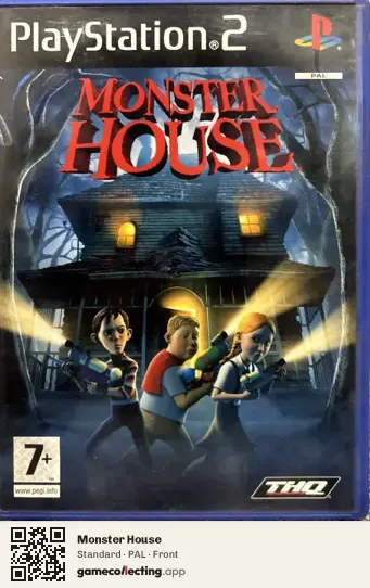 Monster House PlayStation 2, PAL box front