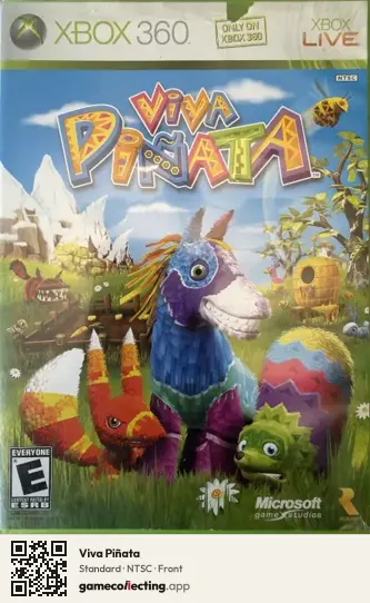 Viva Piñata Xbox 360, NTSC box front