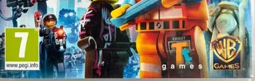 The LEGO Movie Videogame, the PEGI square on its front