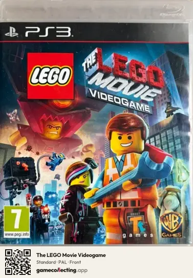 The LEGO Movie Videogame PlayStation 3, PAL box front