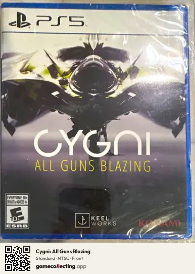 Cygni: All Guns Blazing PlayStation 5, NTSC box front