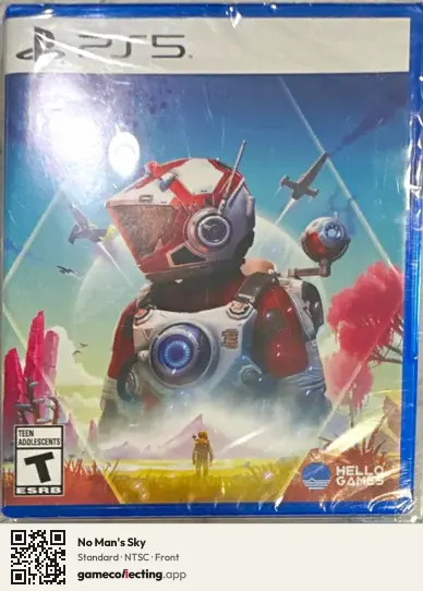 No Man's Sky PlayStation 5, NTSC box front