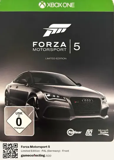 Forza Motorsport 5 Xbox One, Germany box front