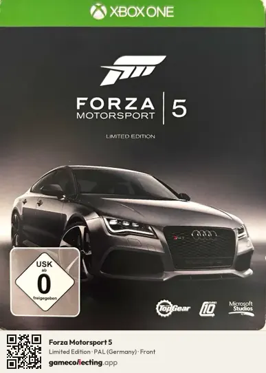 Forza Motorsport 5 Xbox One, Germany box front
