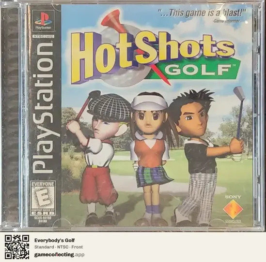 Everybody's Golf PlayStation, NTSC box front