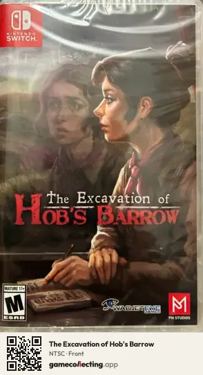 The Excavation of Hob's Barrow Nintendo Switch, NTSC box front