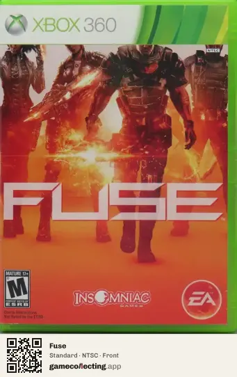 Fuse Xbox 360, NTSC box front