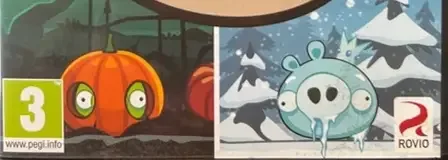 Angry Birds Seasons, the PEGI square on its front