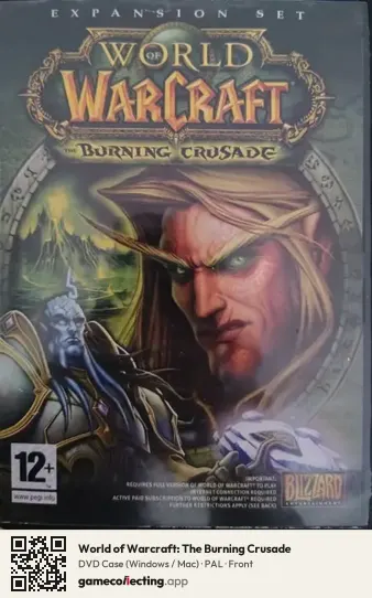 World of Warcraft: The Burning Crusade Computer, PAL box front