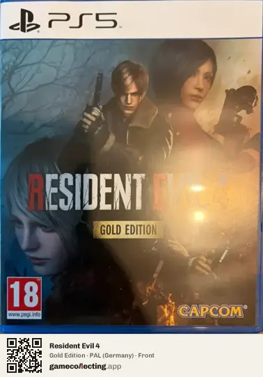 Resident Evil 4 PlayStation 5, Germany box front