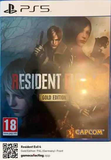Resident Evil 4 PlayStation 5, Germany box front