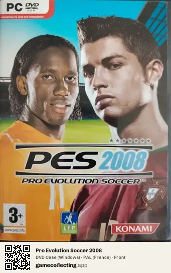 Pro Evolution Soccer 2008 Computer, France box front