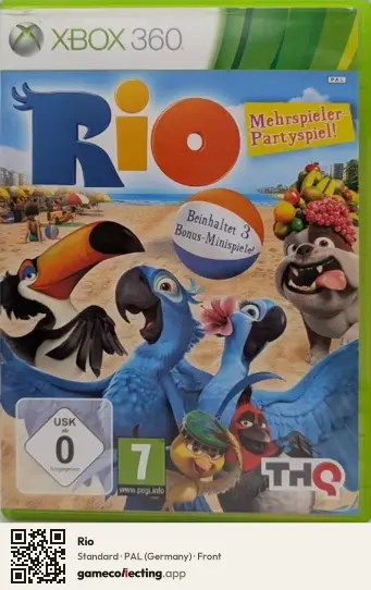 Rio Xbox 360, Germany box front