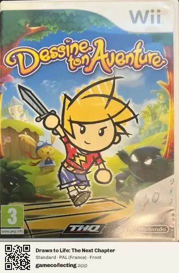Drawn to Life: The Next Chapter Nintendo Wii, France box front