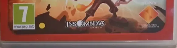 Ratchet & Clank Future: A Crack in Time, the PEGI square on its front