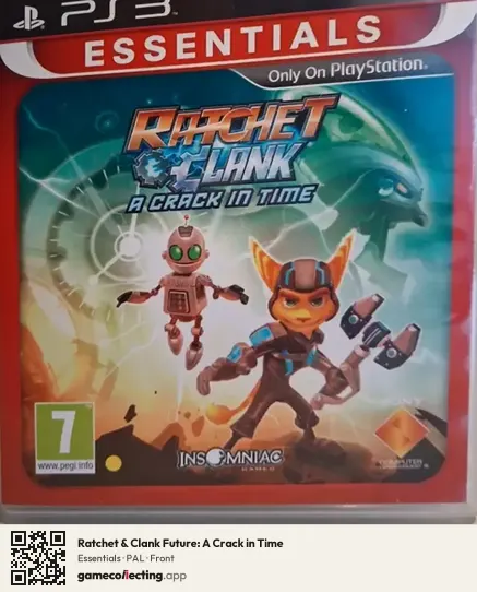 Ratchet & Clank Future: A Crack in Time PlayStation 3, PAL box front