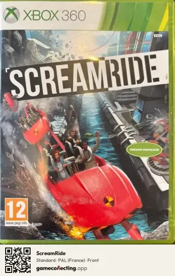 ScreamRide Xbox 360, France box front