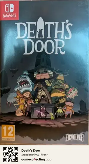 Death's Door Nintendo Switch, PAL box front