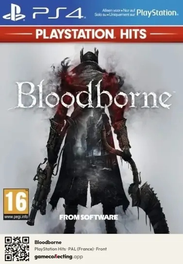 Bloodborne PlayStation 4, France box front