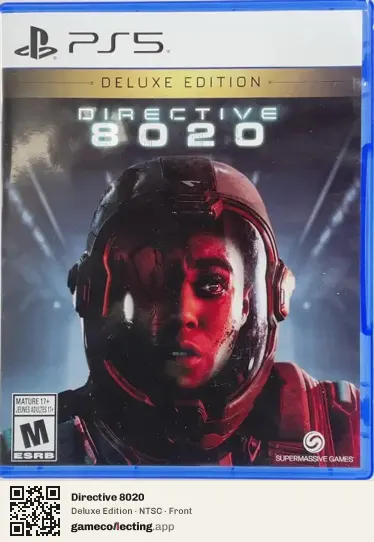 Directive 8020 PlayStation 5, NTSC box front