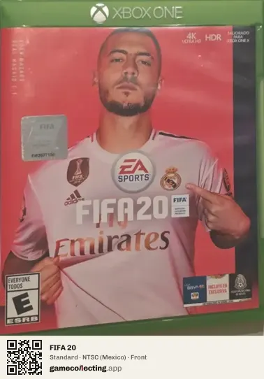 FIFA 20 Xbox One, Mexico box front
